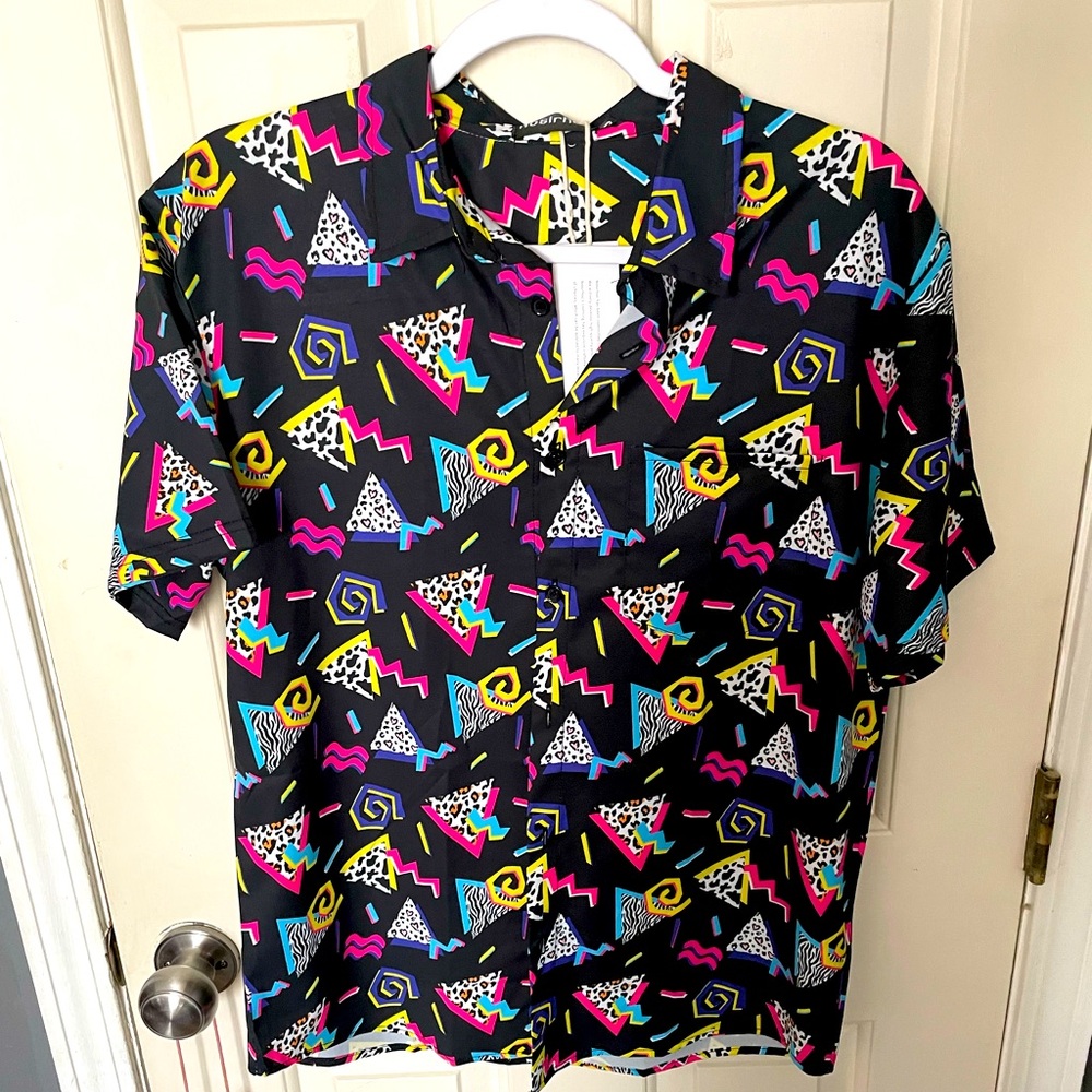 Men’s fun 80s style shirt